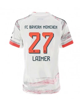 Bayern Munich Konrad Laimer #27 Auswärtstrikot für Frauen 2025-26 Kurzarm